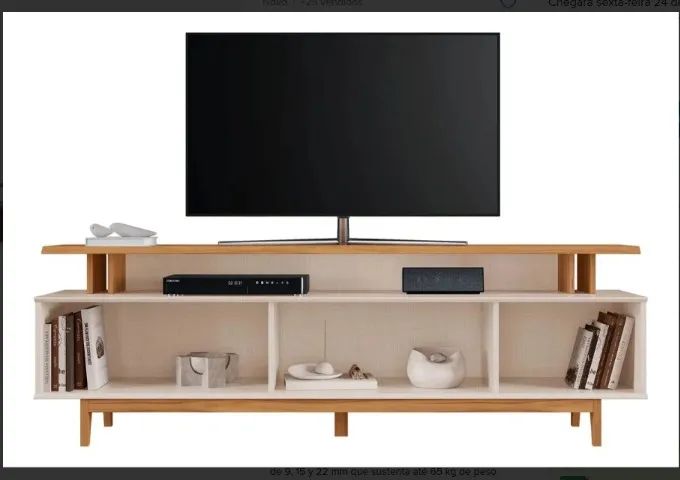 Super Rack para sua tv de ate 70 polegadas ! Entrega e montagem por nossa conta !  - Foto 2