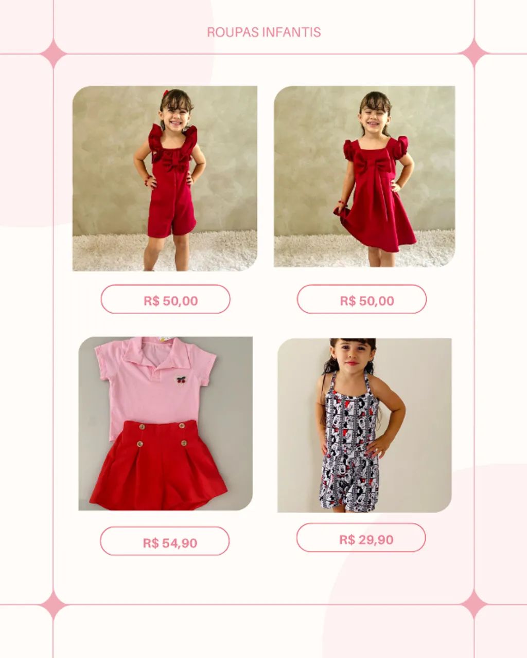 Roupas Infantis Menina