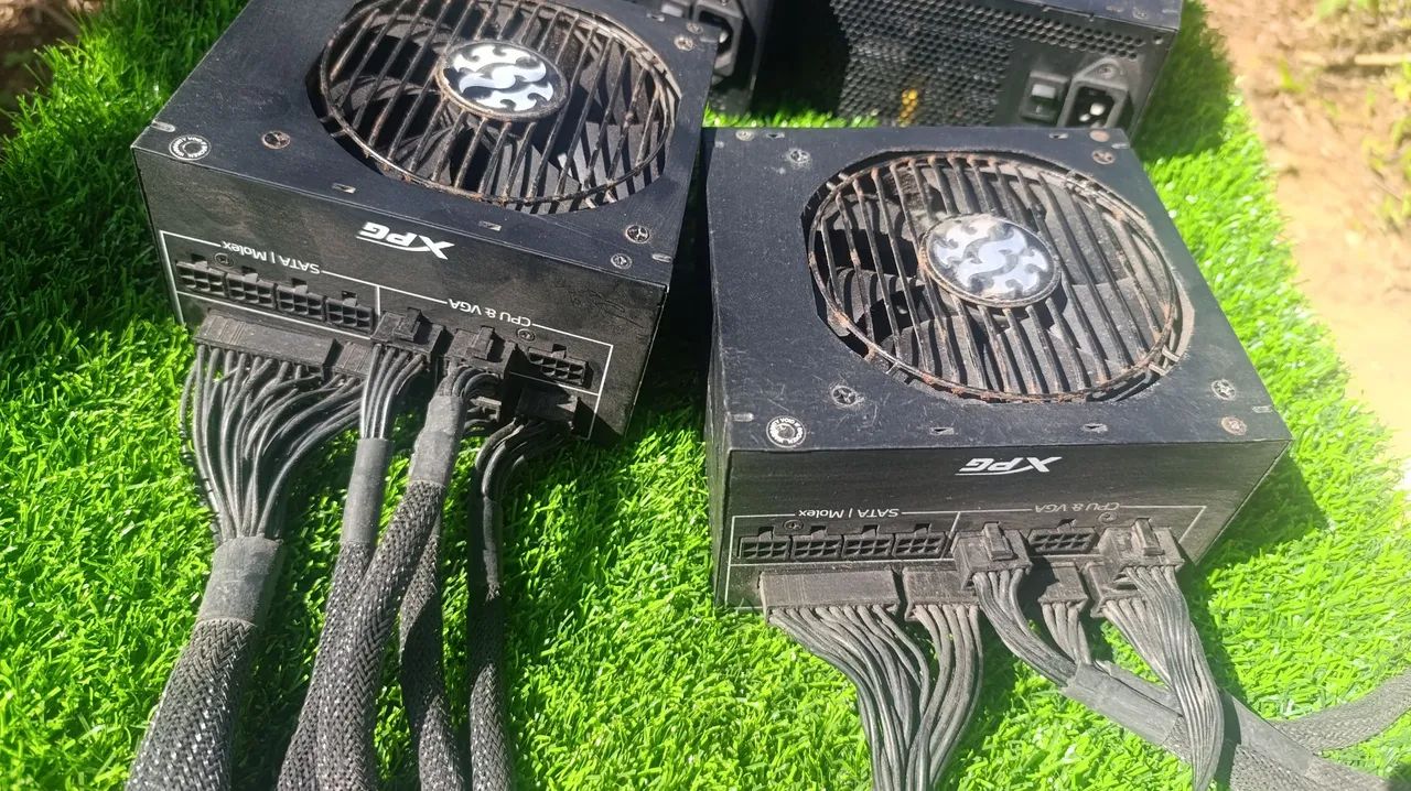Lote 4 Fontes 850w 80 Gold Full modular xpg core reactor - Foto 5