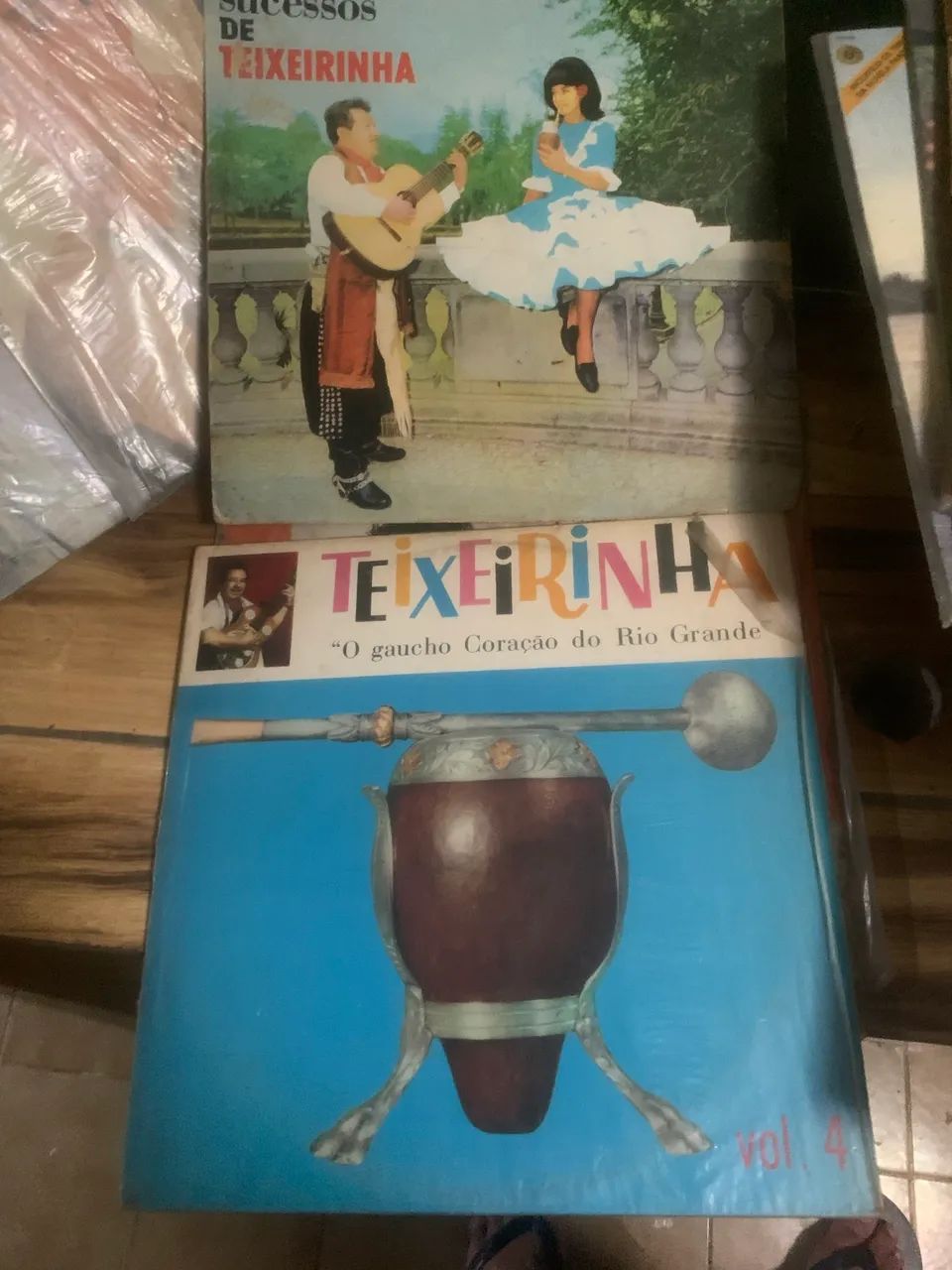 Quatro discos de vinil texeirinha - Foto 3