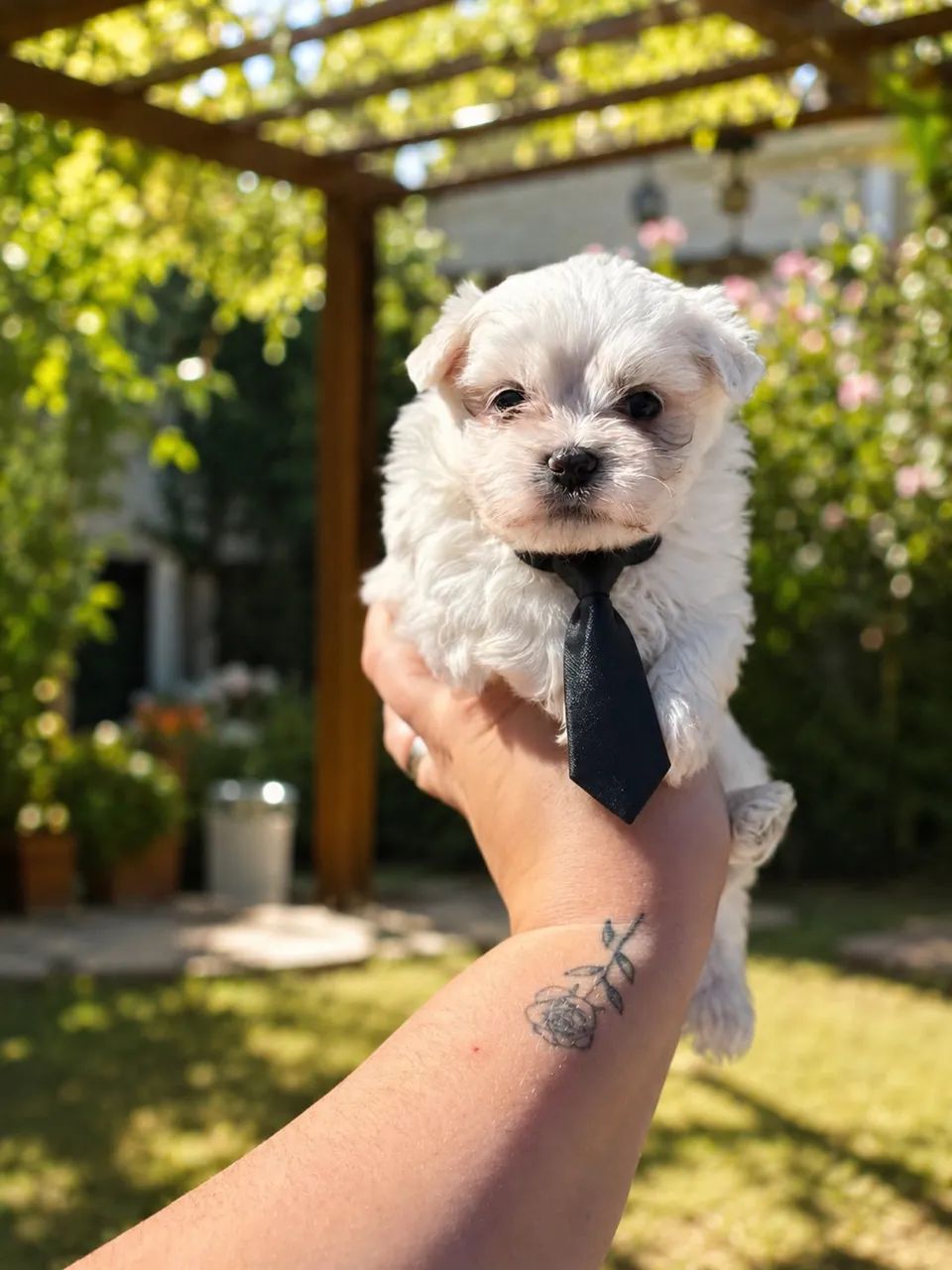 Maltês macho micro alegrando você 