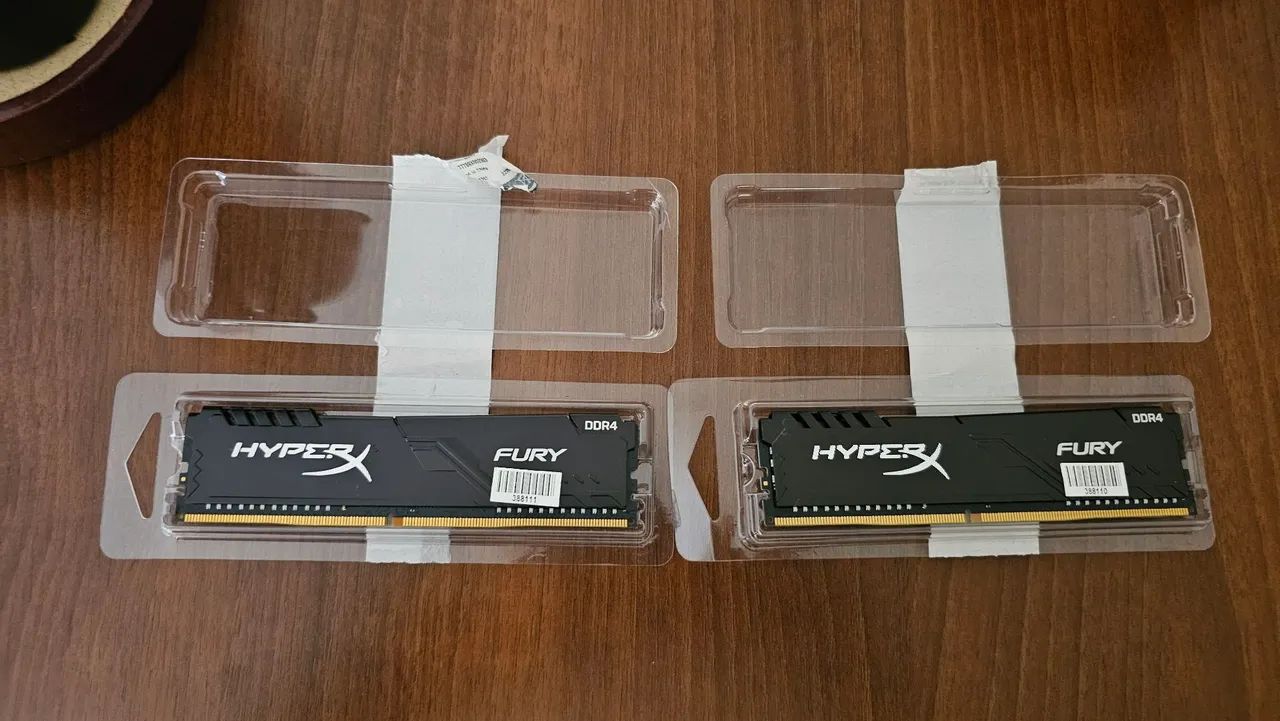 Memória Ram 2x4gb Hyperx Fury ddr4 - Foto 2