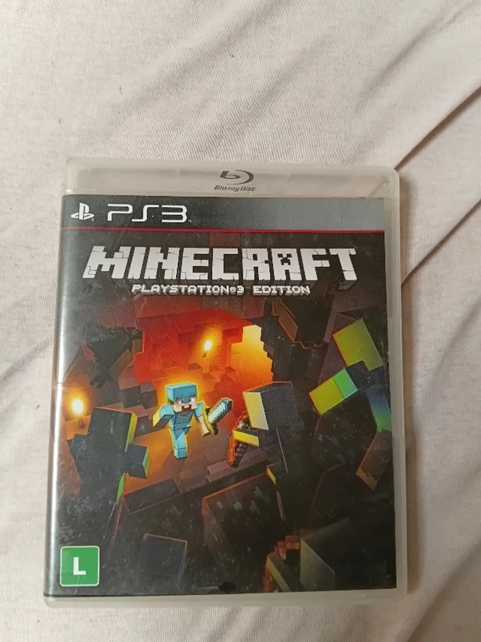 Minecraft Ps3 - Mídia Física - Jogos de Vídeo Game - Paranoá