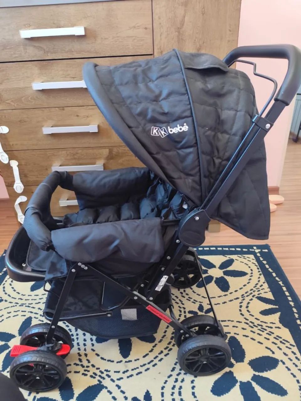 Carrinho de bebê unisex - Foto 4