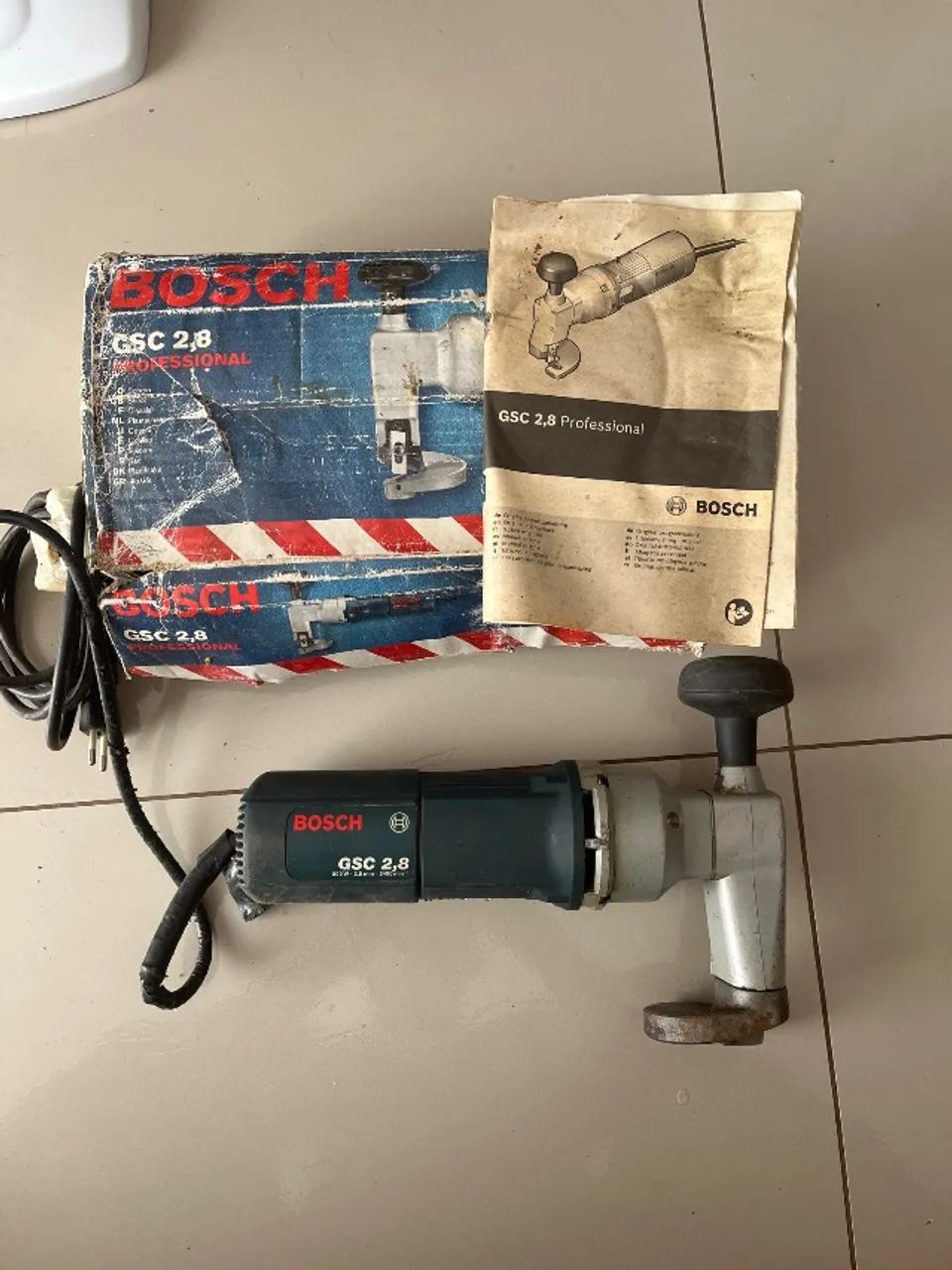 Tesoura elétrica para chapa  - Foto 4