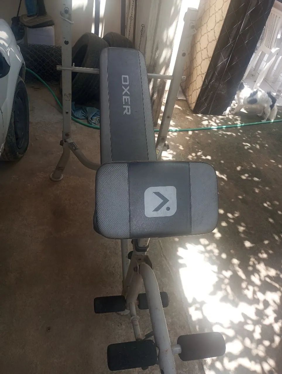 Supino reto oxer 