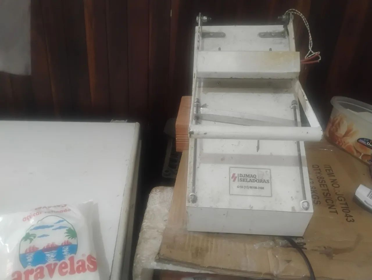 Máquina de salgados semi nova só uzei 2vesses - Foto 4