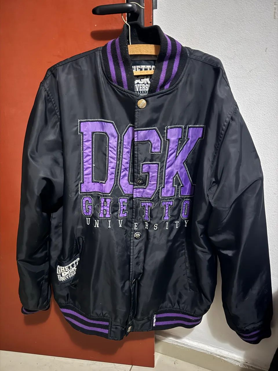 Jaqueta College DGK Purple ( extremamente raro ) 