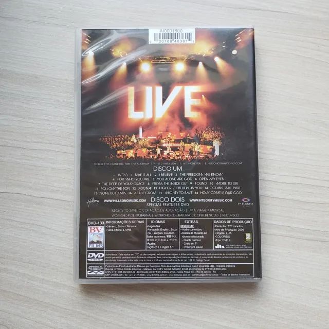 DVD Hillsong Live - Mighty to Save - Foto 2