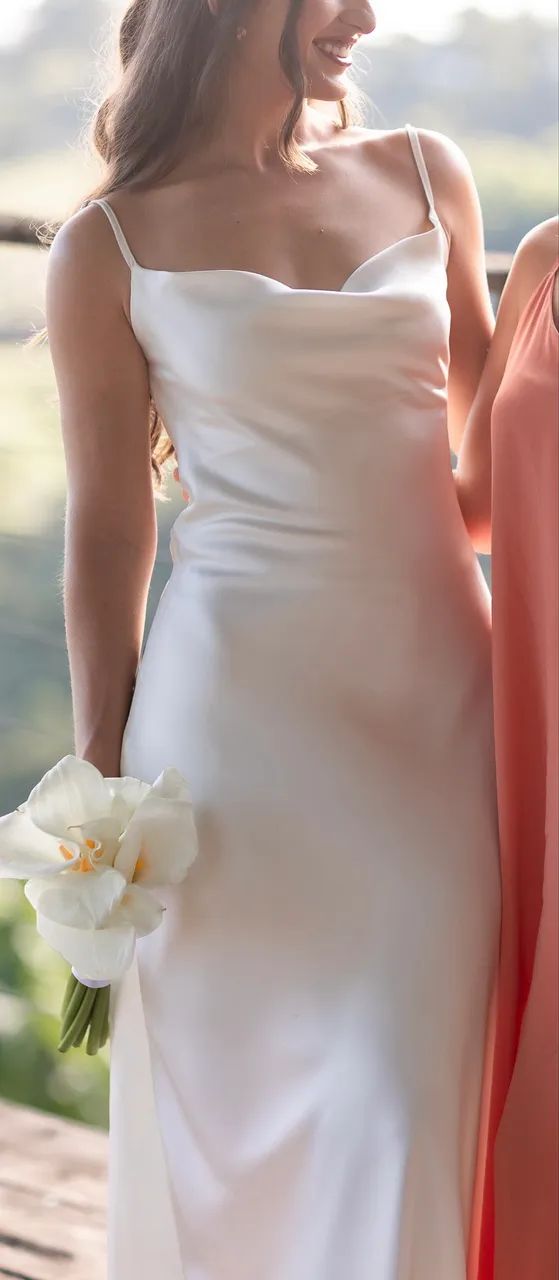 Vestido Noiva Midi P/M - Foto 5
