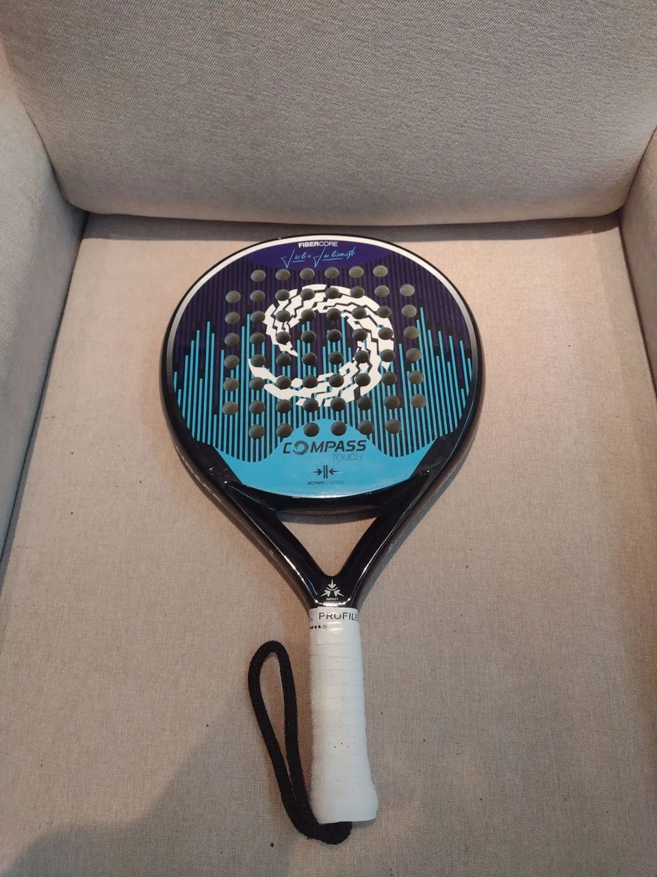 Raquete de padel Compass touch excelente estado  - Foto 3