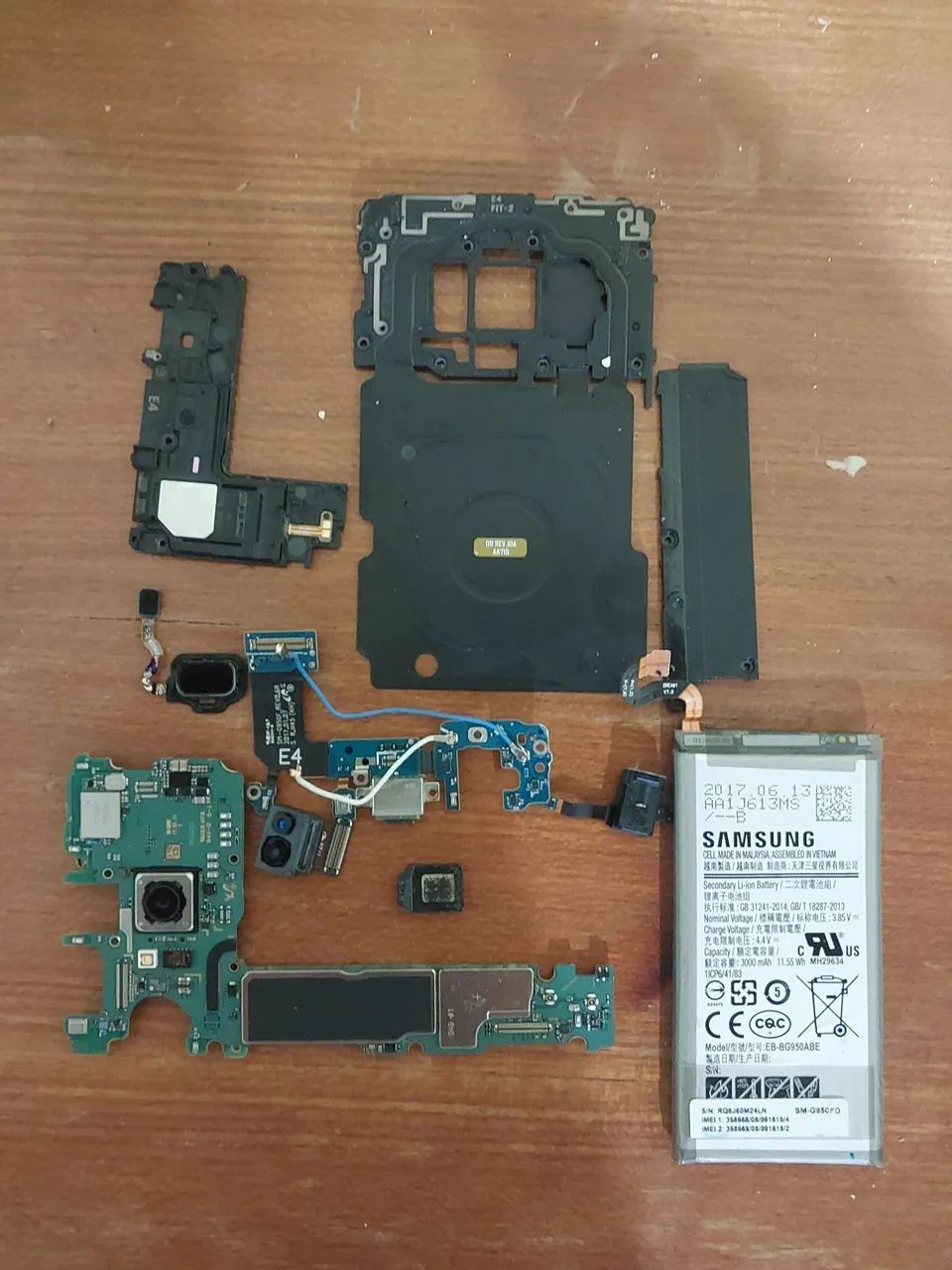 Peças galaxy s8