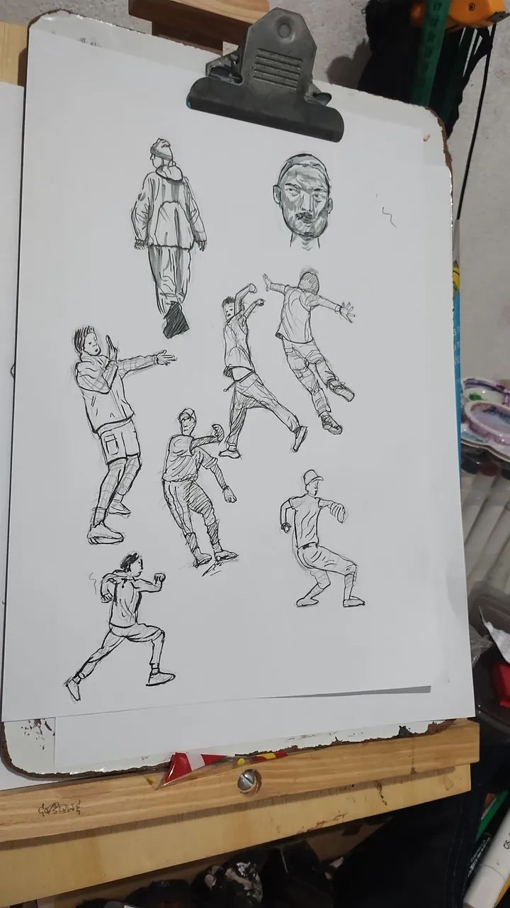 Ilustrações a lápis, caneta e aquarelas - Foto 4