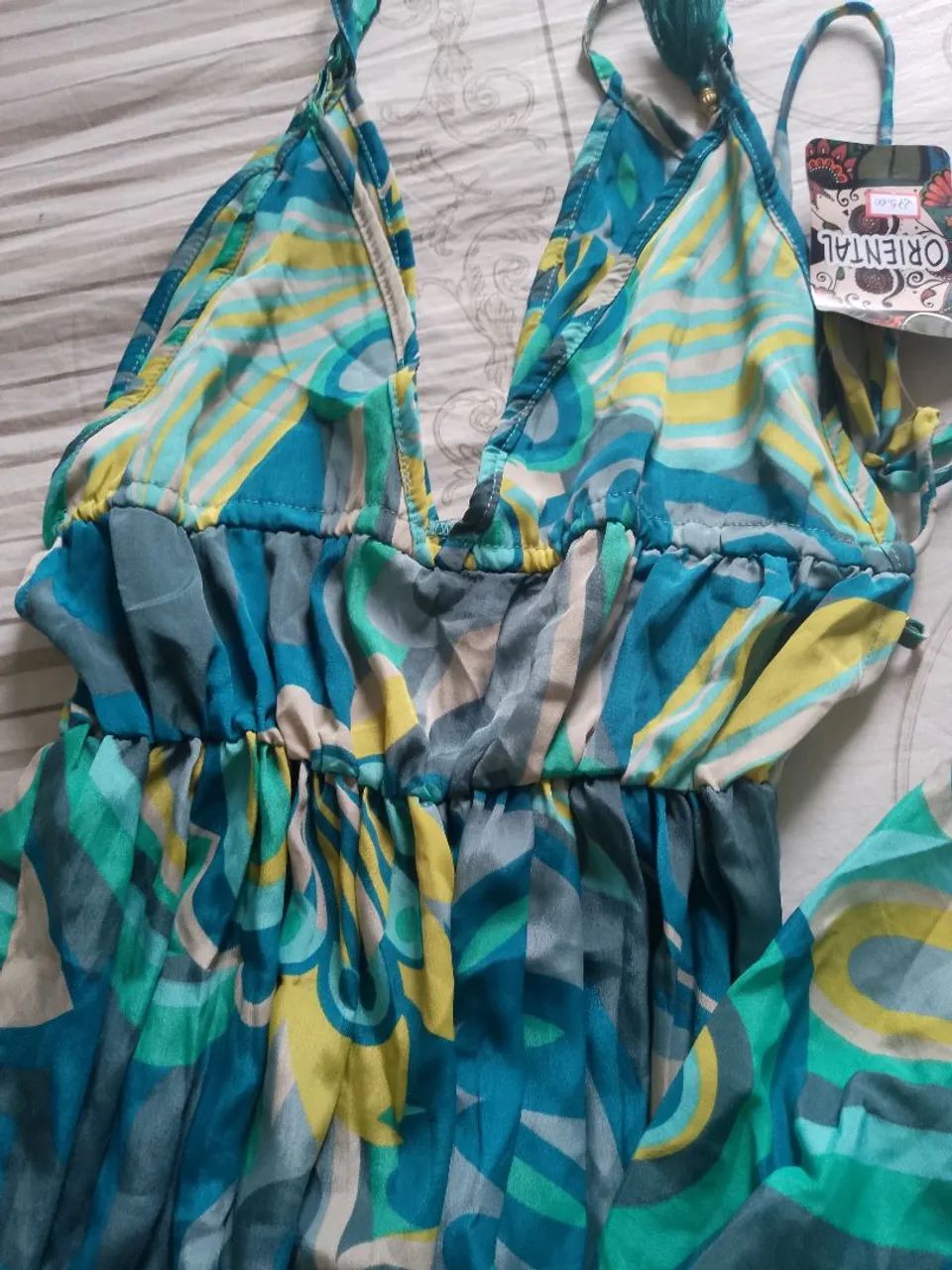 Vestido Boho M novo - Foto 3