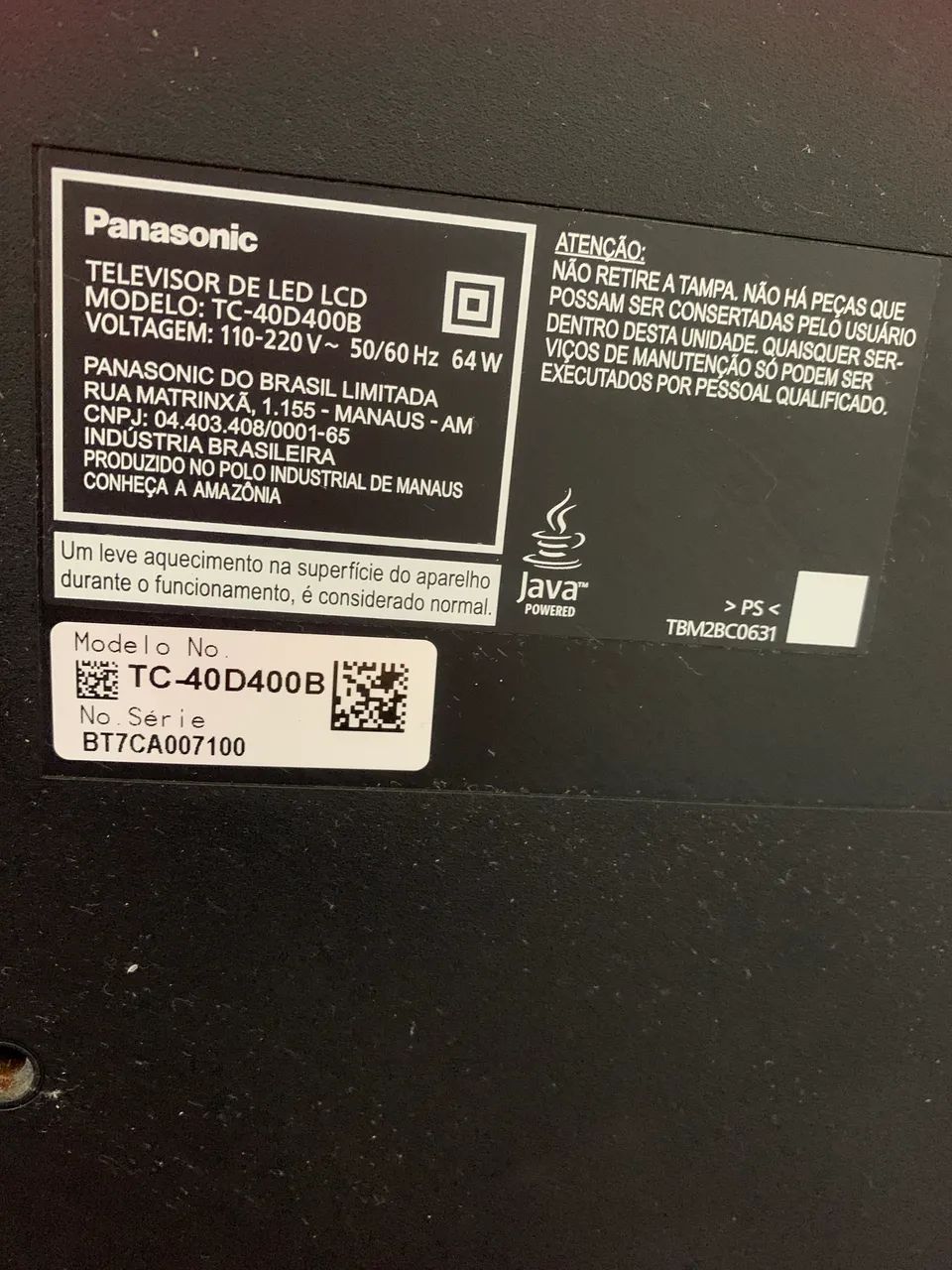 Tv Panasonic sucata  - Foto 2