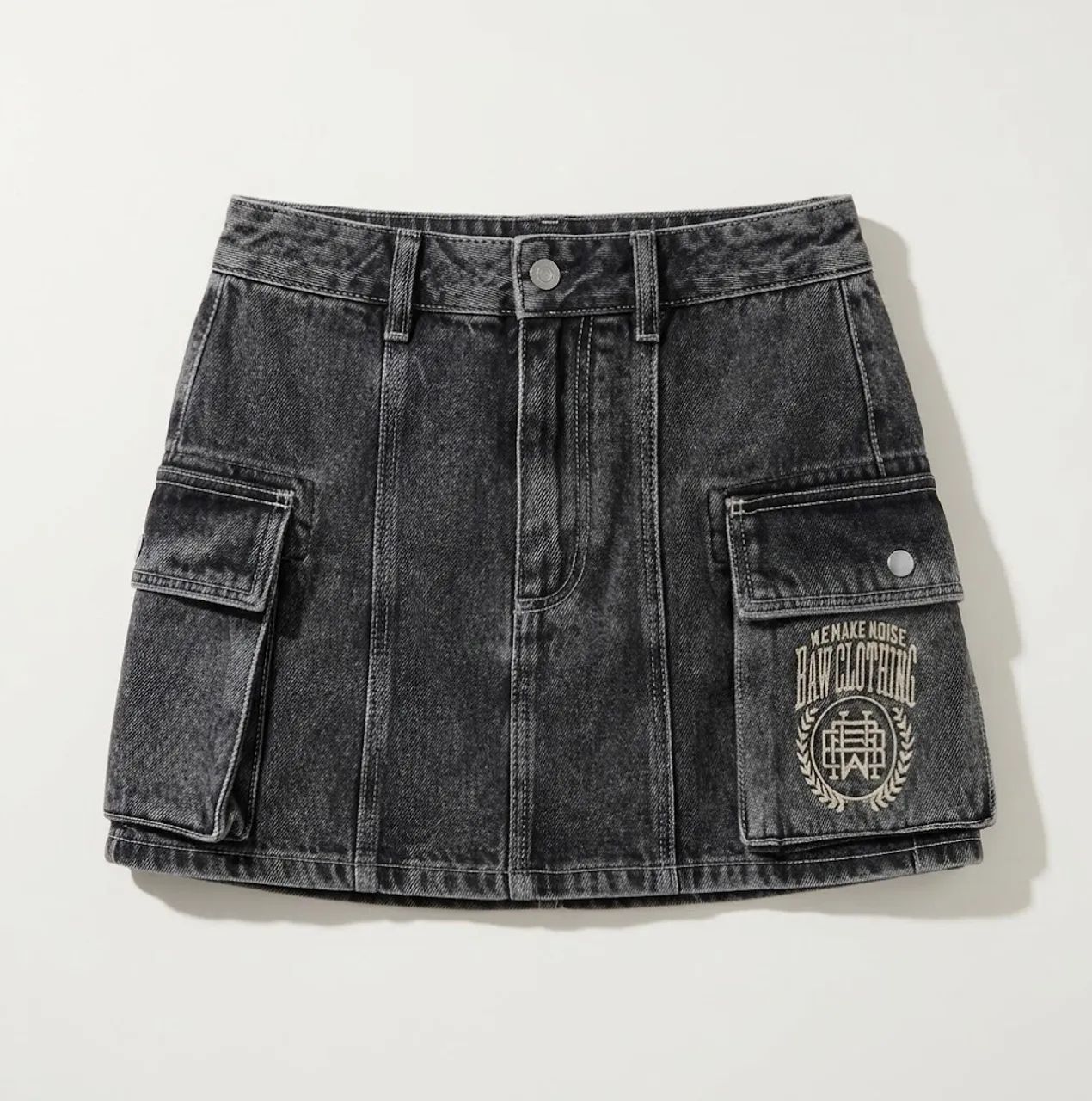 Saia Jeans Cargo Baw Clothing