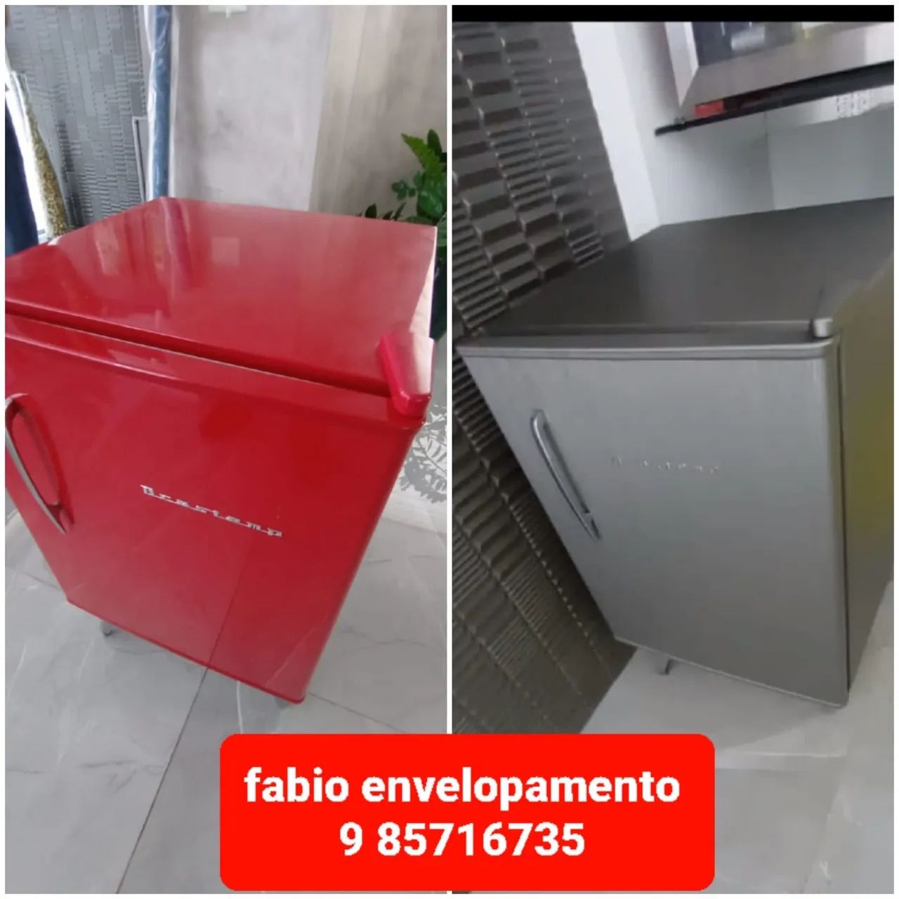 Envelopamento de frigobar  - Foto 4