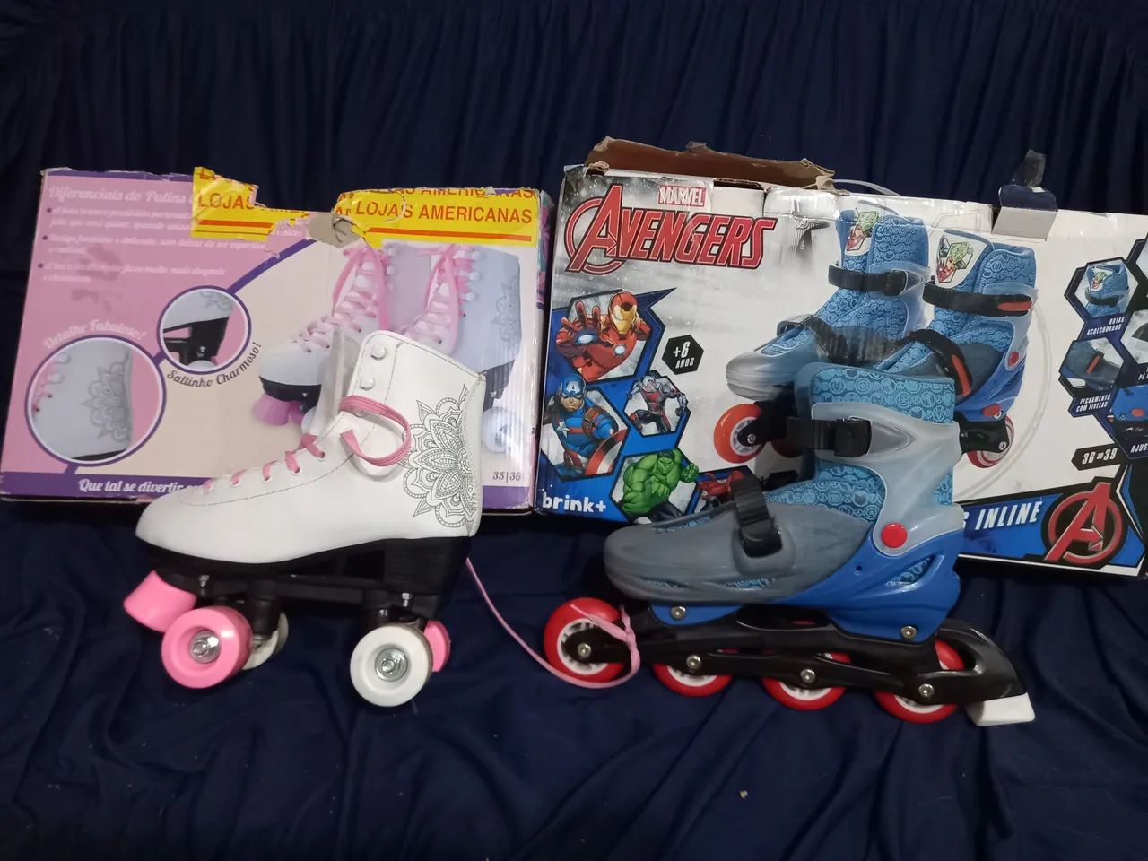 Patins Marvel 