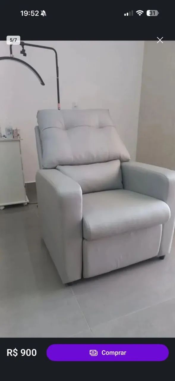 Poltrona reclinável  só para vc 