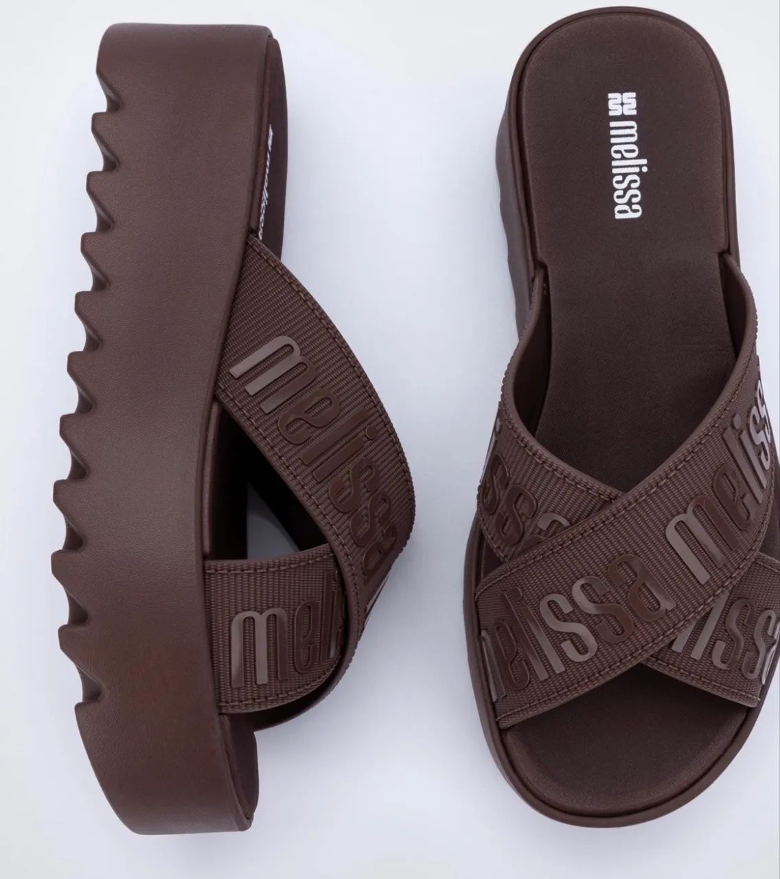 MELISSA M-LOVER CROSS STRAP PLATFORM - Foto 2