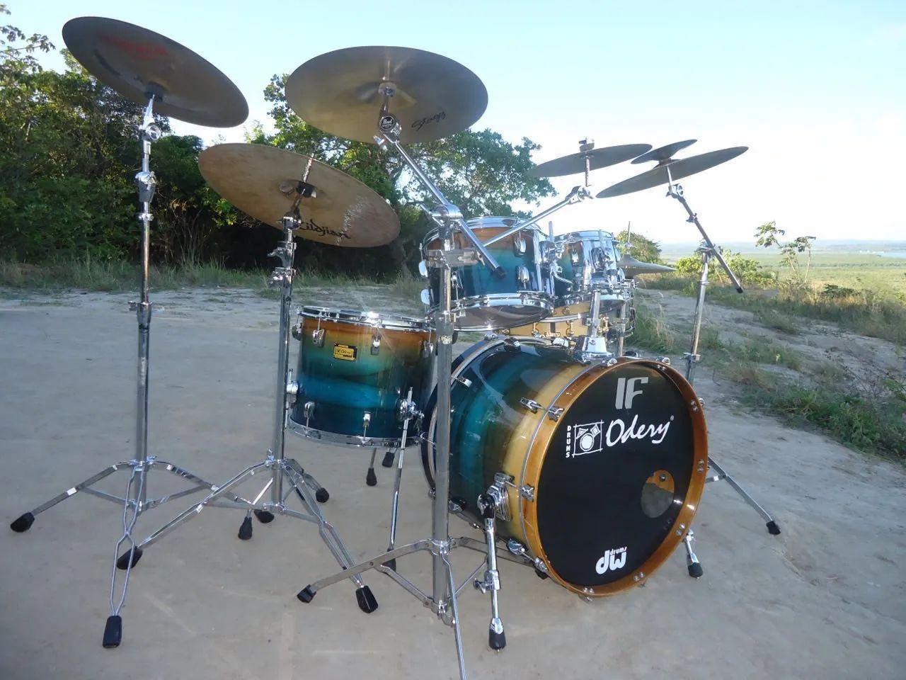 Bateria Odery Custom Teca - Foto 2