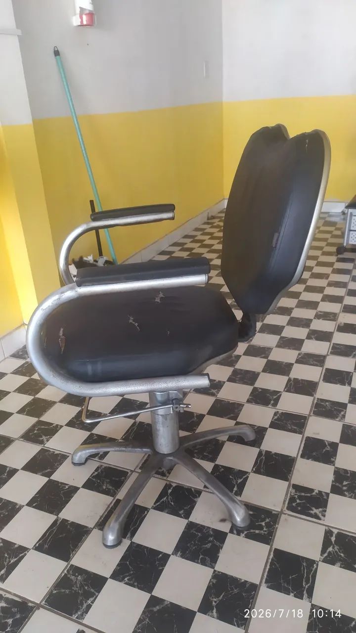 Cadeira de barbeiro Reclinável 
