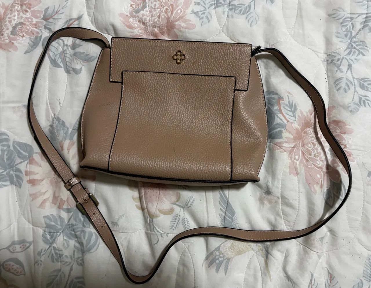 Bolsa Capodarte Transversal Nude - Elegante e Versátil