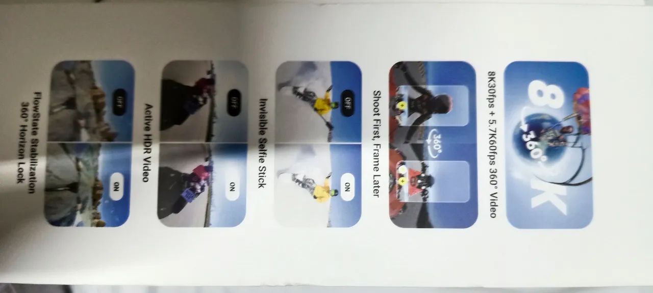 Vende-se câmera insta 360 - Foto 4