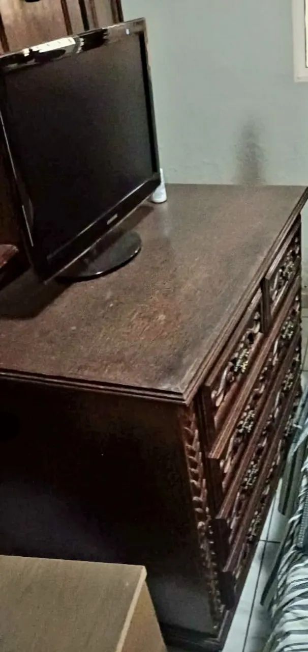 Conjunto - Kit de quarto de casal em sucupira  - Foto 3