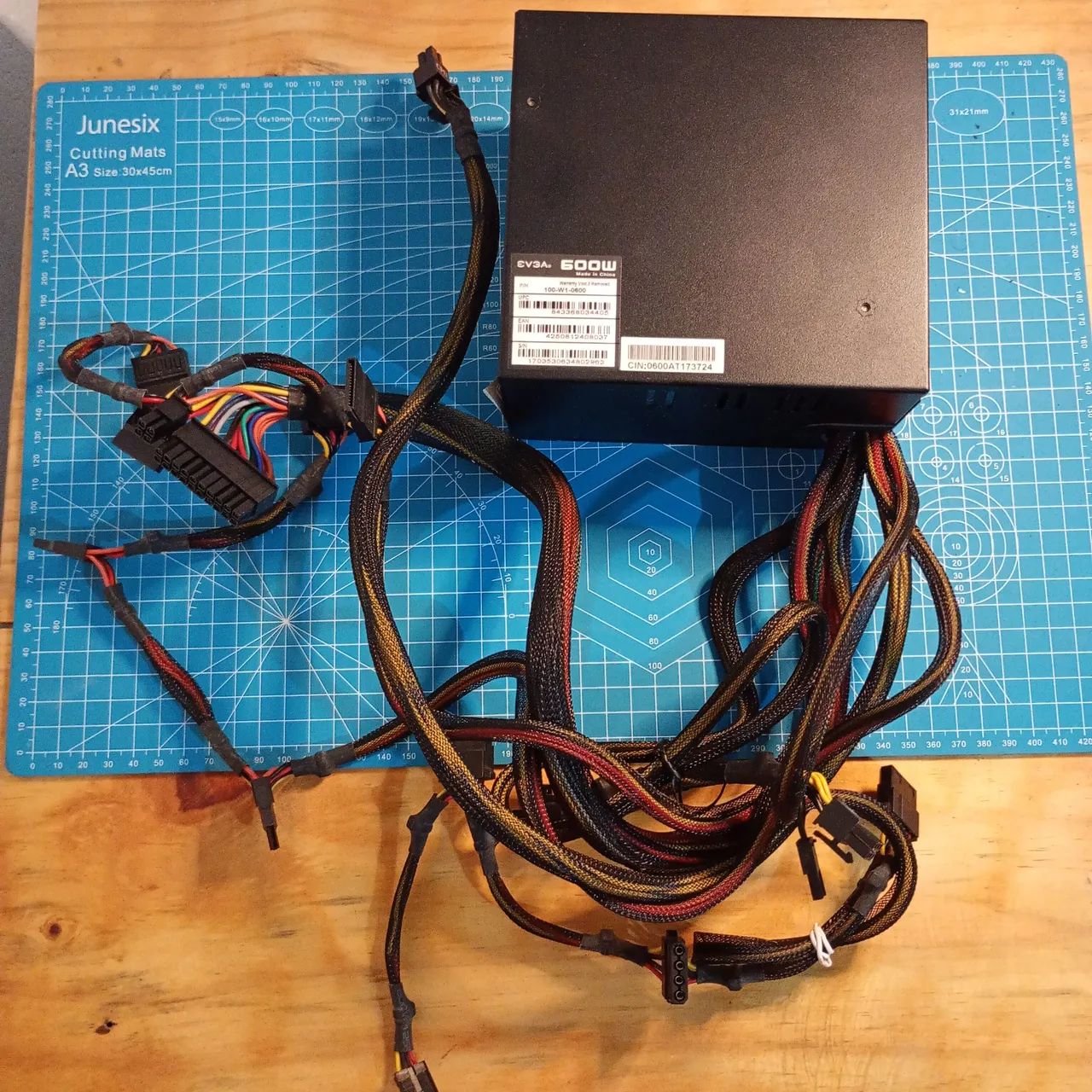 Fonte EVGA 600W 80 Plus White - Foto 2