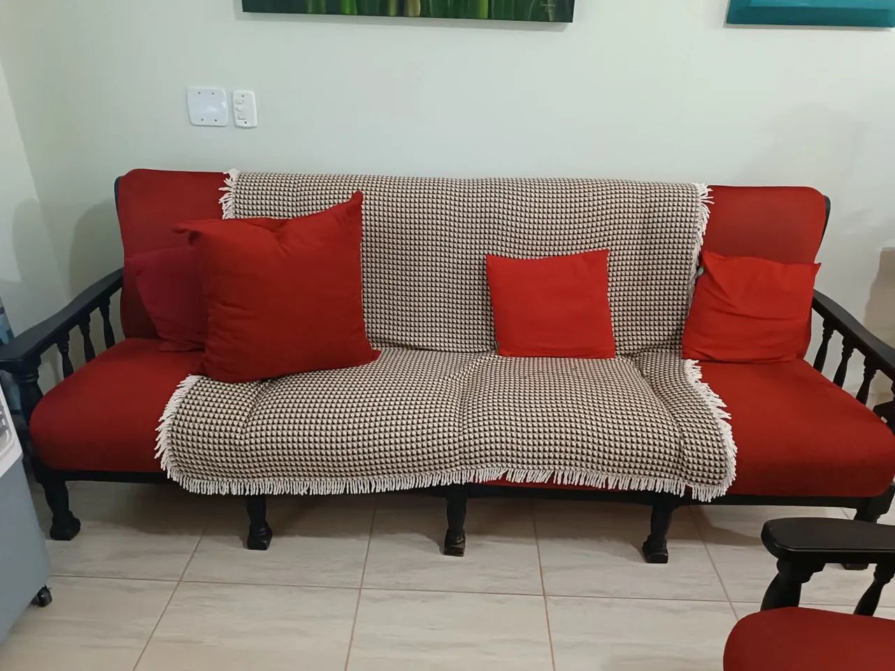 Sofá em madeira