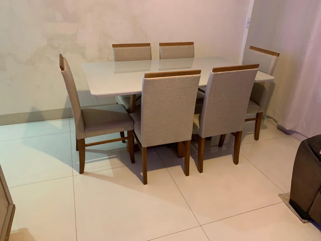 Mesa nova de madeira pronta entrega  - Foto 3