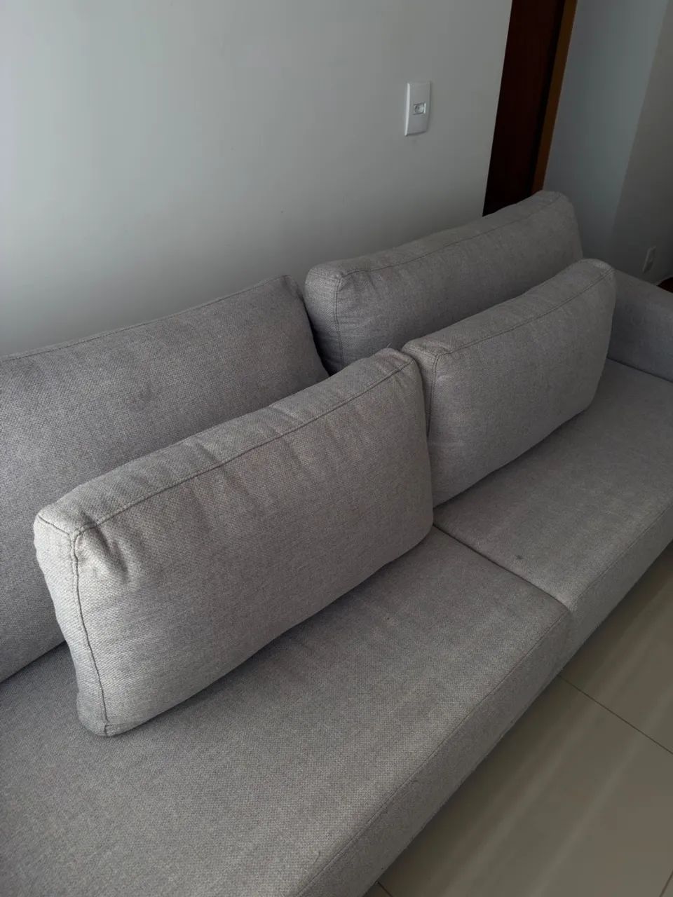 VENDO SOFÁ DE LINHO  - Foto 2