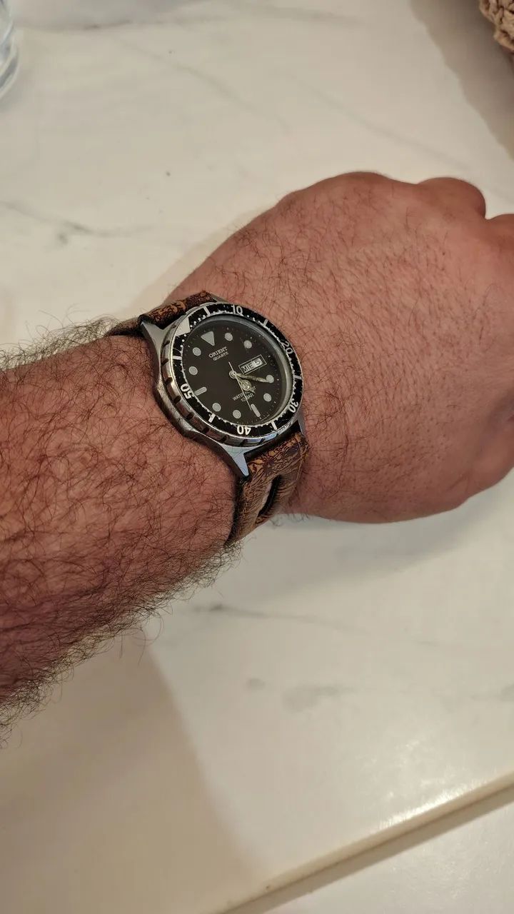 Relógio Orient Diver, quartz  - Foto 4
