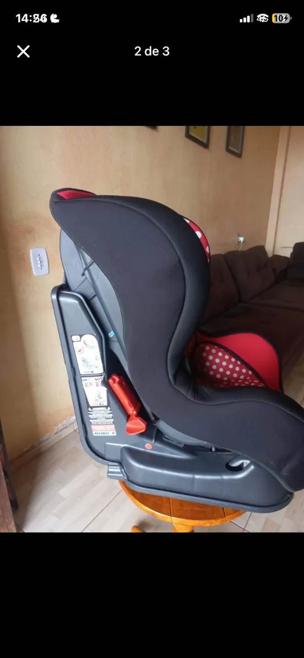 Cadeirinha de carro seminova  - Foto 2