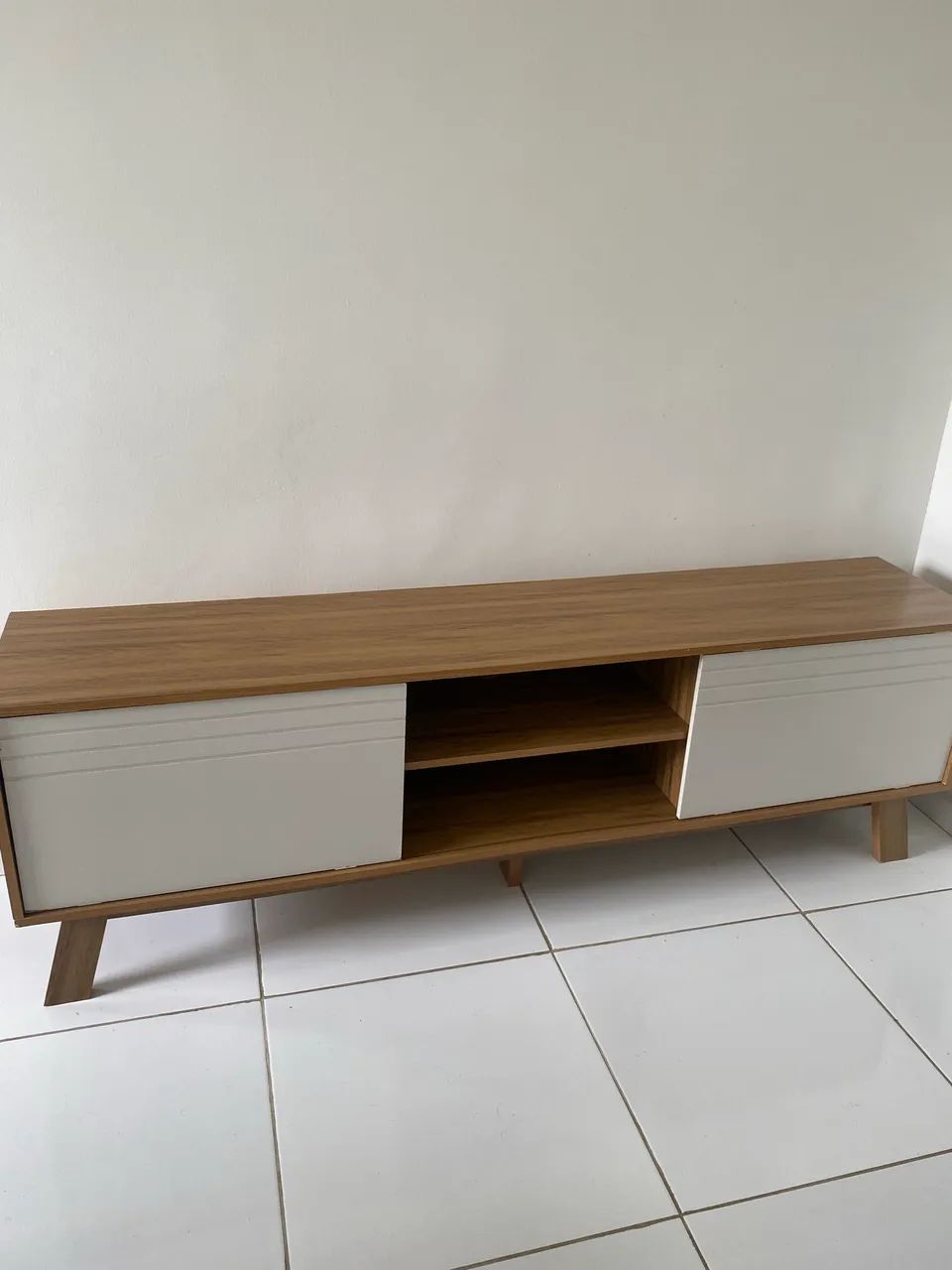 Rack Freijó com Off White R$ 300,00 - Foto 4