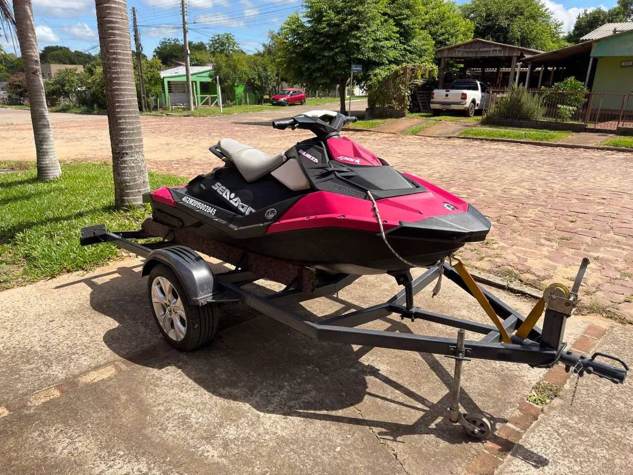 Sea-Doo Spark Rosa - Cor Rara | 120h | Reboque Revisado - Foto 2