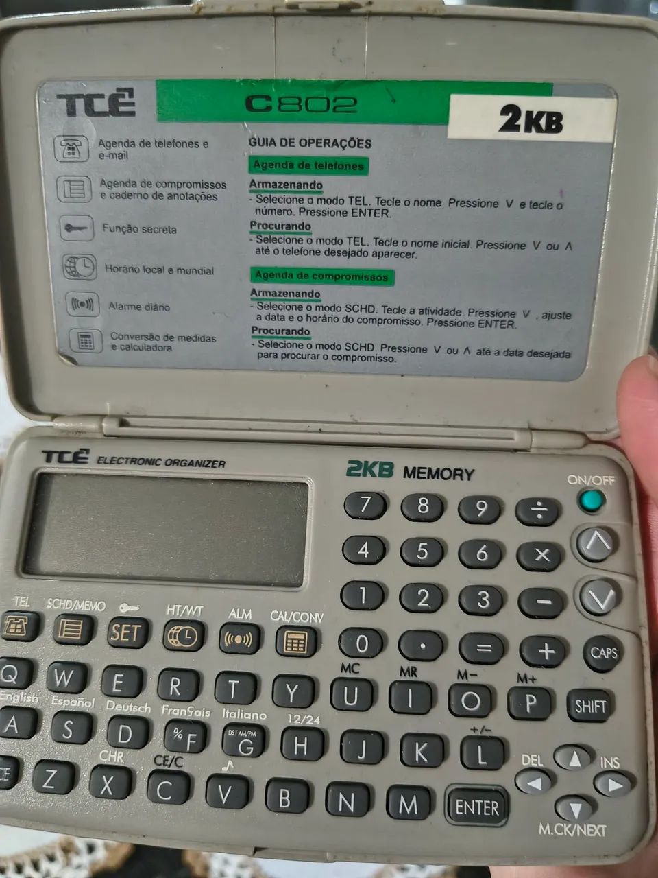 agenda eletronica tce C802  - Foto 2