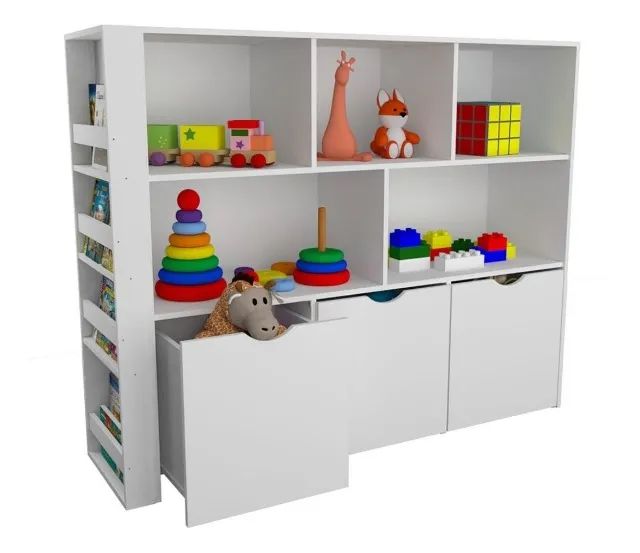 Organizador infantil com baús