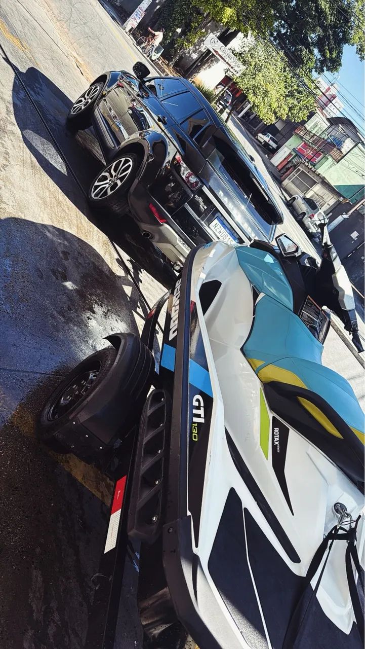 Jetski Seadoo 130 gti todo revisado entrada e parcela  - Foto 4