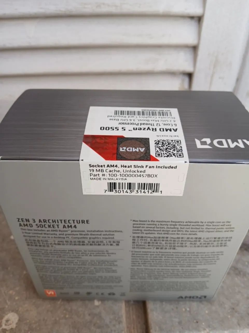 Ryzen 5 5500 lacrado - Foto 4