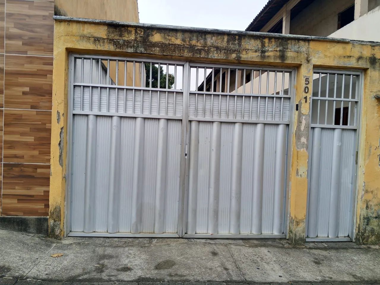 Portão de alumínio 