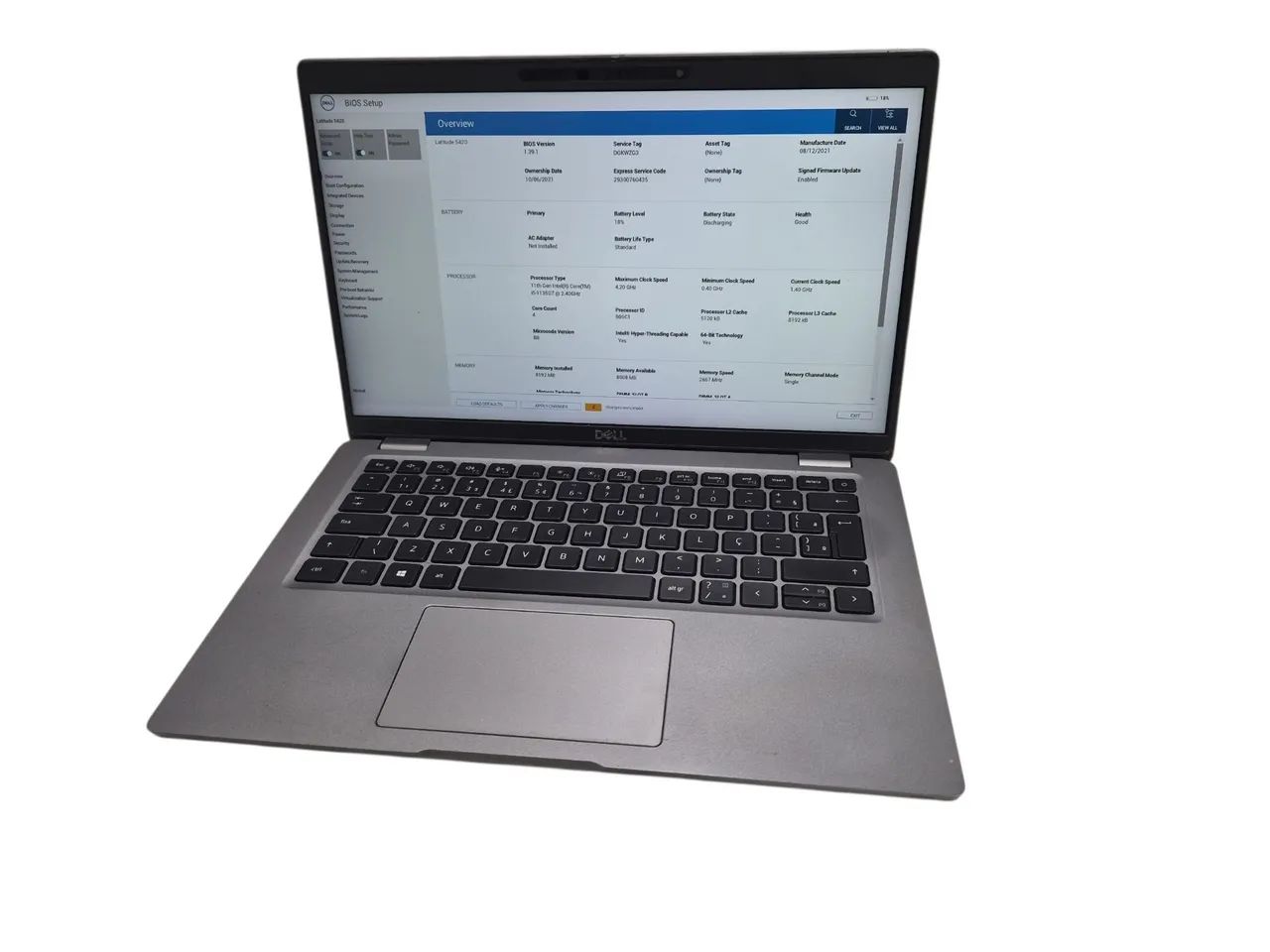 Notebook Dell Latitude 5420 i5 de 11th
