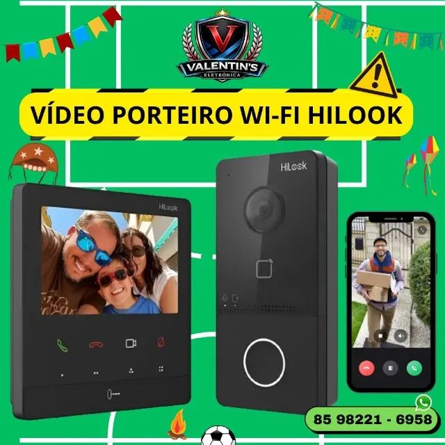 Video Porteiro WI-Fi Hilook