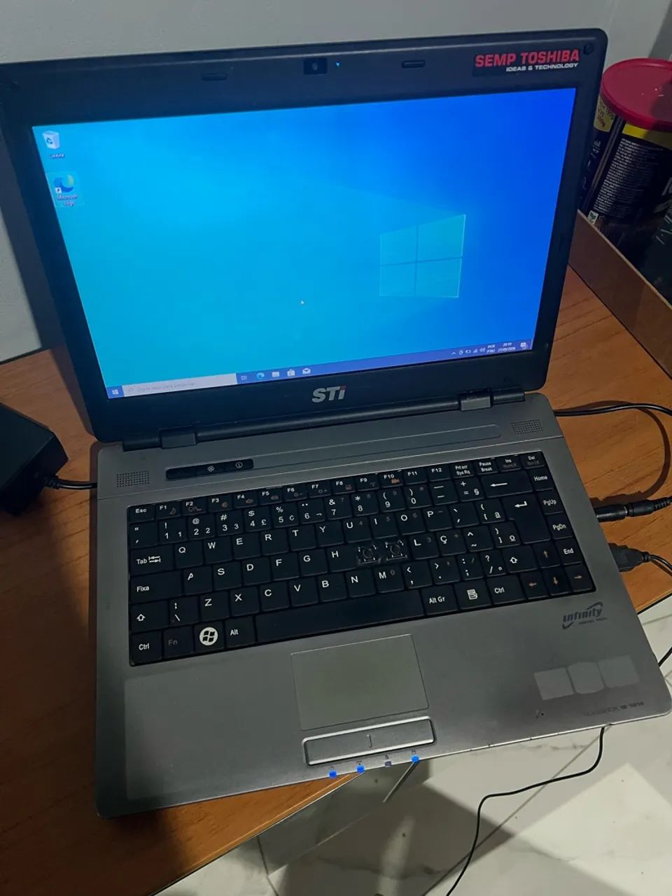 Notebook Toshiba funcionando faço envio - Foto 2