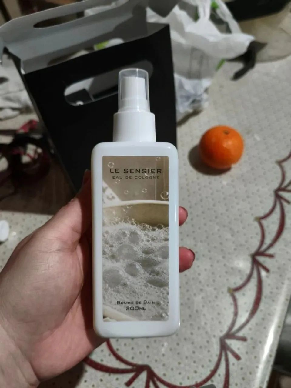 colônia le sensier brume de bain 200ml - Foto 3