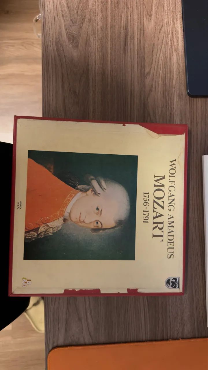 Box 10 Lp Wolfgang Amadeus Mozart 1756-1791 C/ livreto - CDs, DVDs
