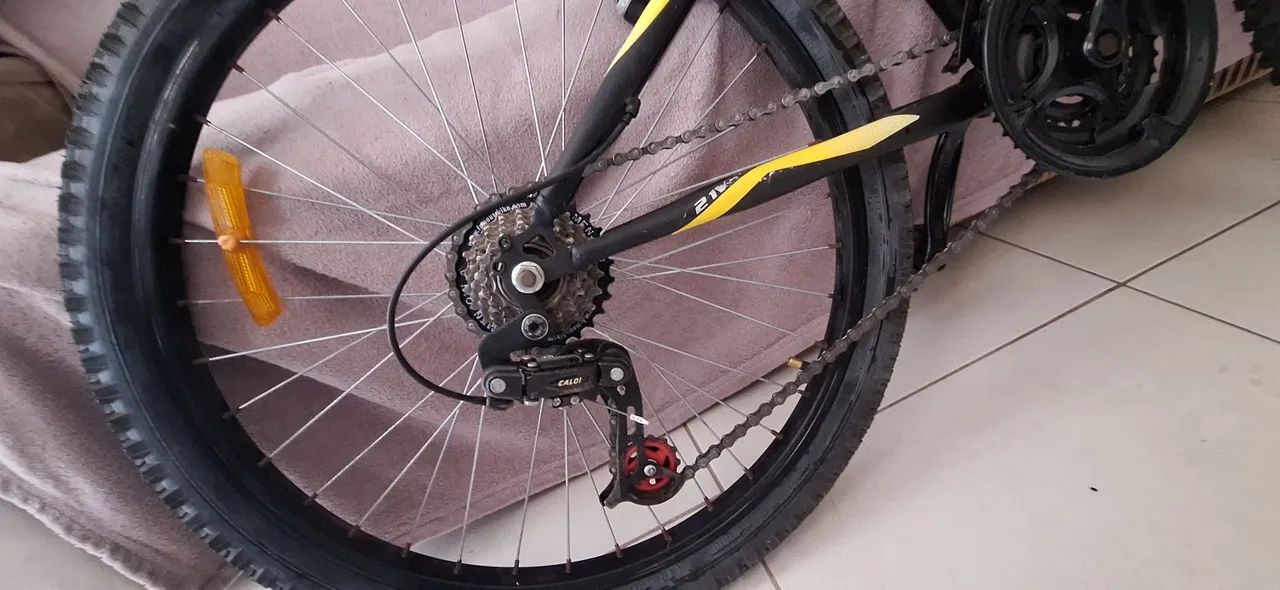 Caloi Max Front 21 marchas suspensão dianteira e central - Foto 3