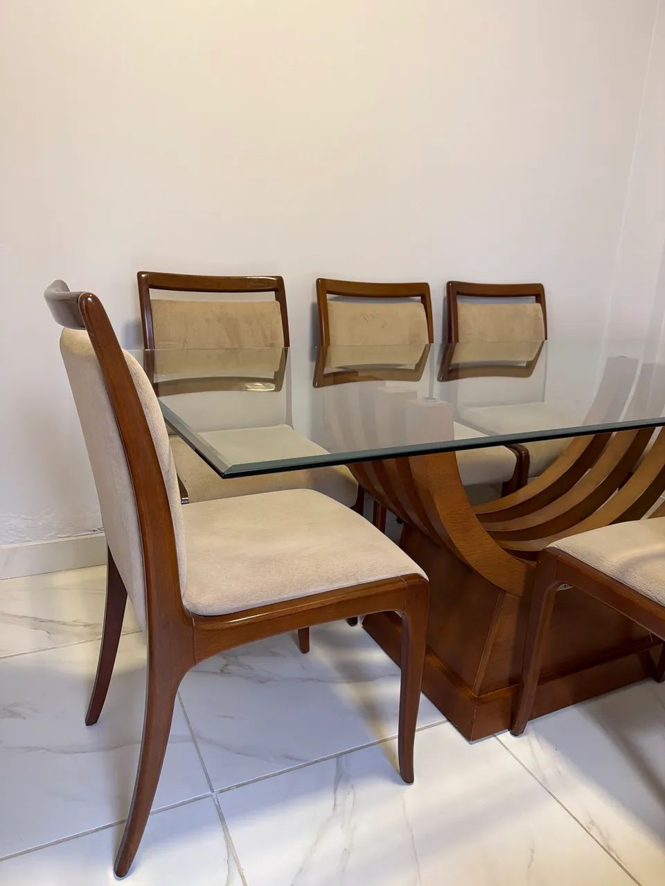 Mesa de jantar 6 lugares - Jacaúna Móveis 