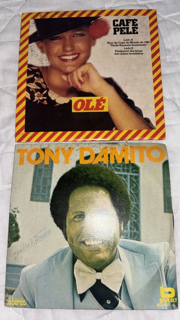 Kit 10 discos mini vinil clássicos  - Foto 5